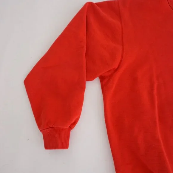 Vintage Non Fiction Red Car Graphic Crewneck Sweatshirt Top Soft Classic L - Picture 7 of 9